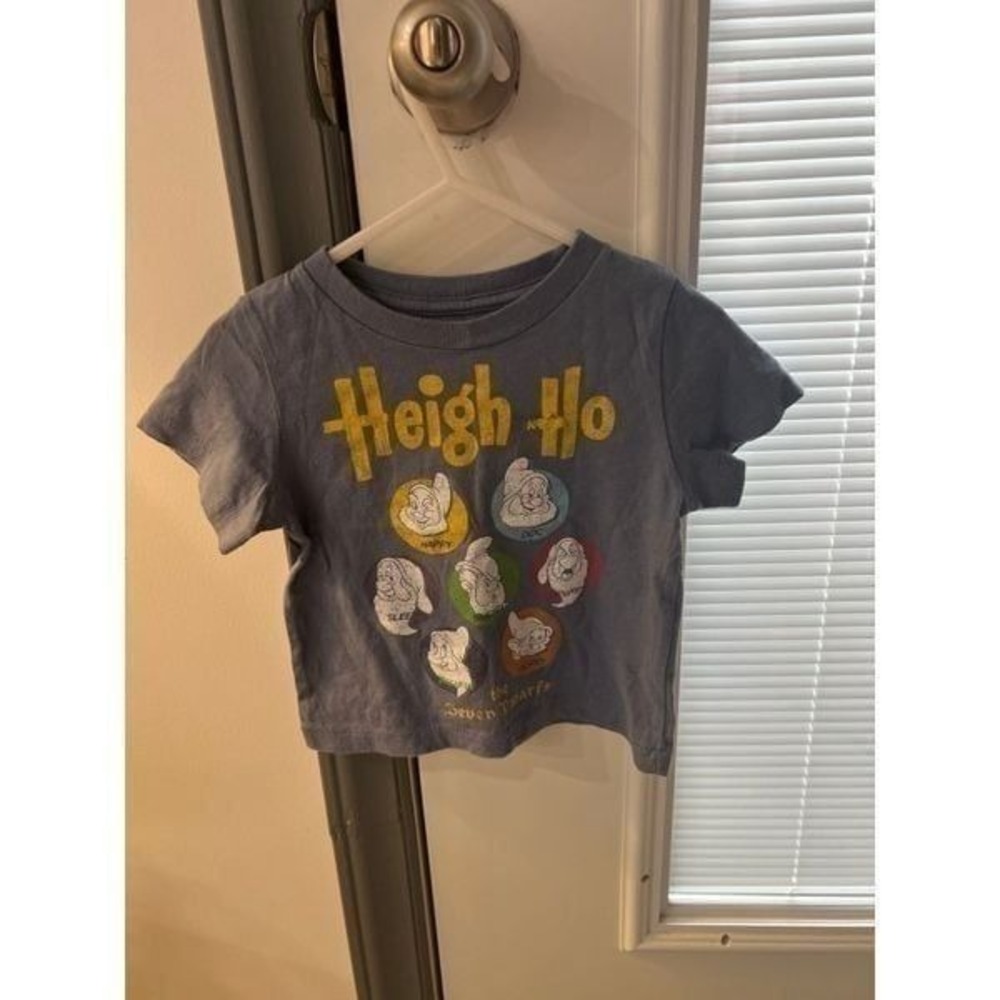 Peek Disney Seven Dwarf Shirt‎ HTF size 6-12 months